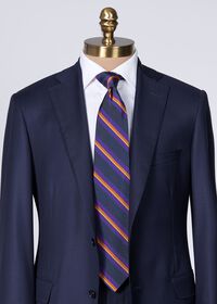 Paul Stuart Silk Mogador Stripe Tie, thumbnail 2