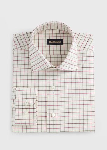 Paul Stuart Tattersall Check Shirt