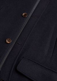 Paul Stuart Wool Stand Collar Shot Coat, thumbnail 4