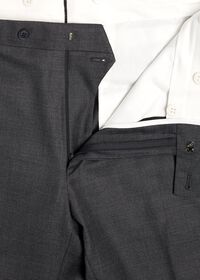 Paul Stuart Grey Sharkskin Wool Suit, thumbnail 6