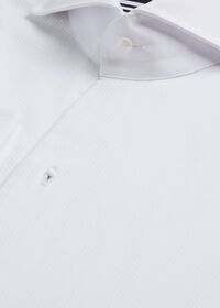 Paul Stuart Black and White Stripe Bib Tuxedo Shirt, thumbnail 2