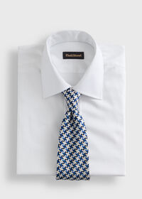 Paul Stuart Woven Silk Houndstooth Tie, thumbnail 2