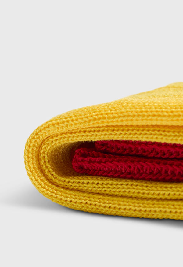 Paul Stuart Mercerized Cotton Ribbed Sock, image 2