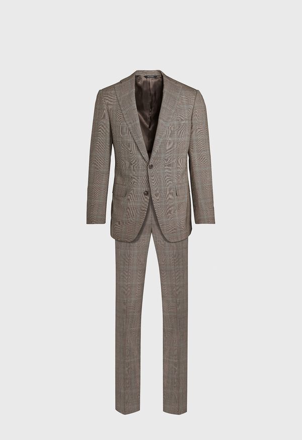 Paul Stuart Plaid Wool Suit, image 1