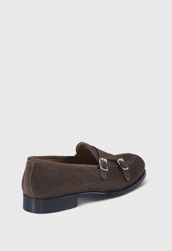 Paul Stuart Bonte Suede Double Buckle Slip On, image 3