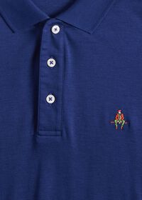 Paul Stuart Pima Interlock Logo Polo, thumbnail 2