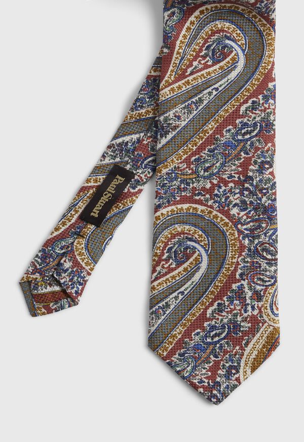 Paul Stuart Allover Summer Paisley Tie, image 3
