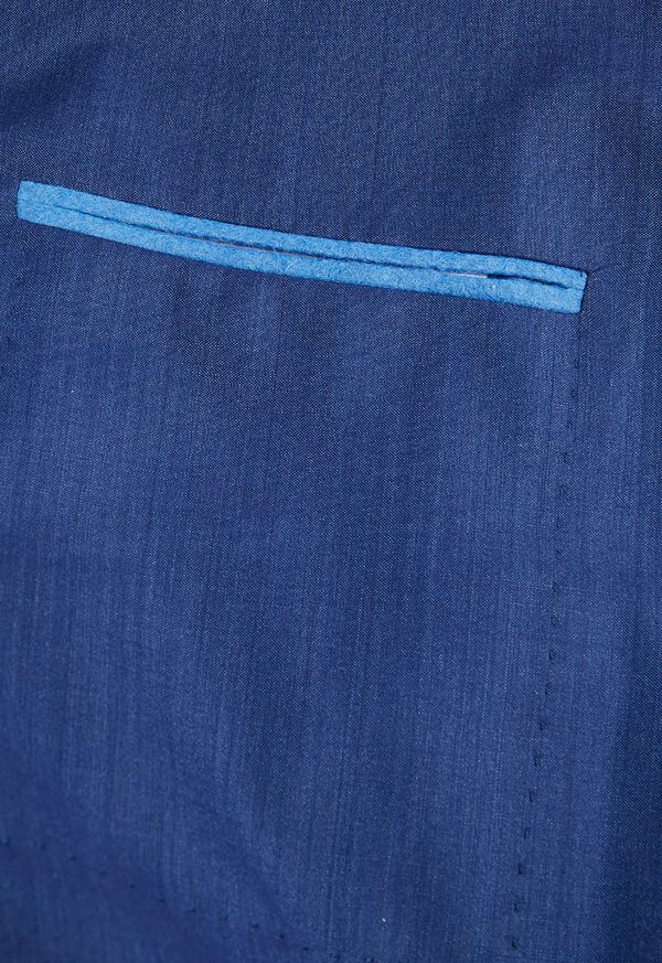 Paul Stuart Blue Solid Suit, image 4