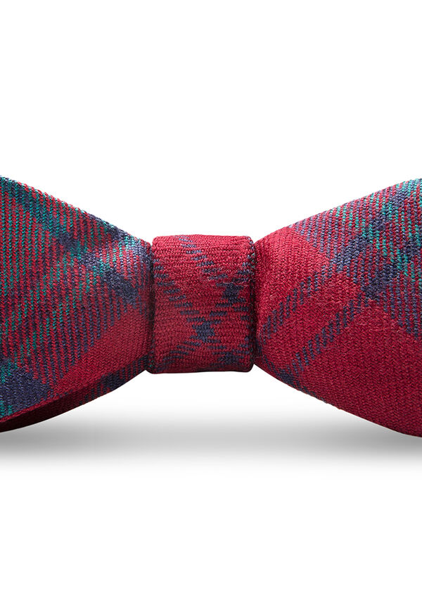 Paul Stuart Tartan Bow Tie, image 1