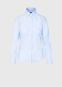 Paul Stuart Linen Stripe Blouse, thumbnail 1