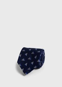 Paul Stuart Woven Silk Diamond Deco Tie, thumbnail 1