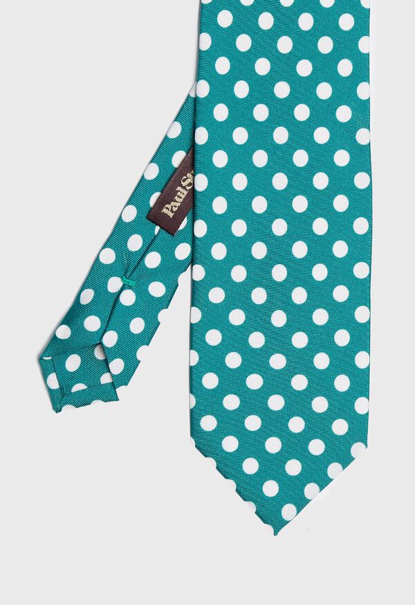 Paul Stuart Large Dot Silk Tie