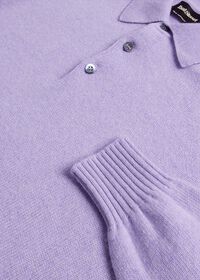 Paul Stuart Cashmere Long Sleeve Polo, thumbnail 2