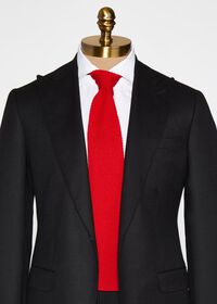 Paul Stuart Two Tone Knit  Wool Tie, thumbnail 2