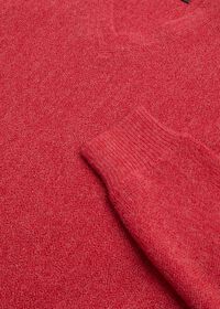 Paul Stuart Classic Alpaca Links V-Neck Sweater, thumbnail 33