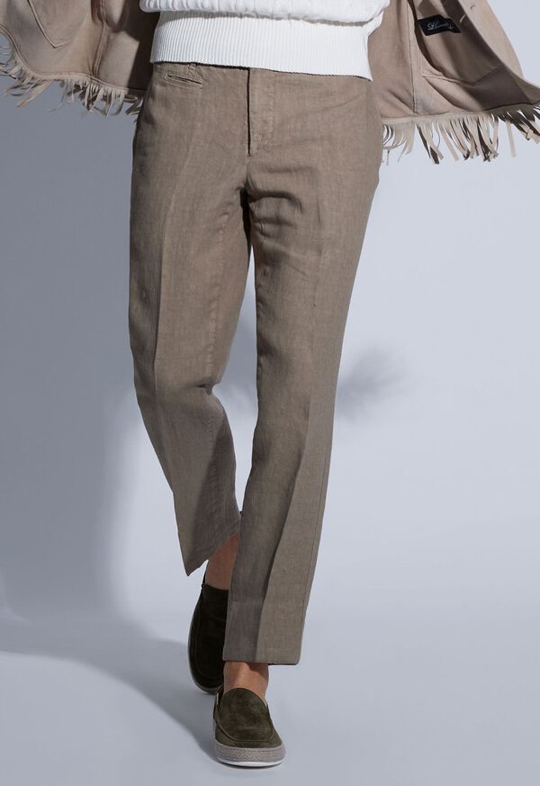 Paul Stuart Garment Dyed Linen Trouser, image 3