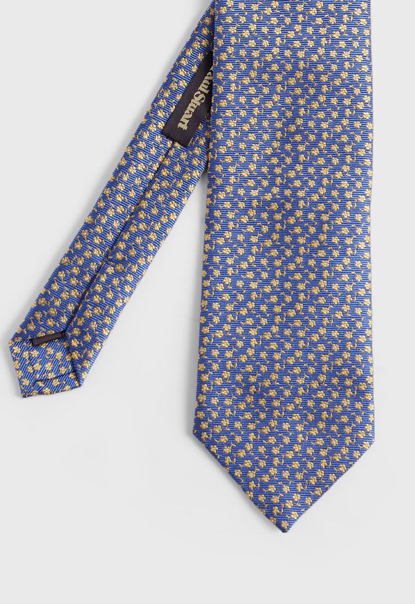 Paul Stuart Woven Silk Micro Flower Tie, image 1