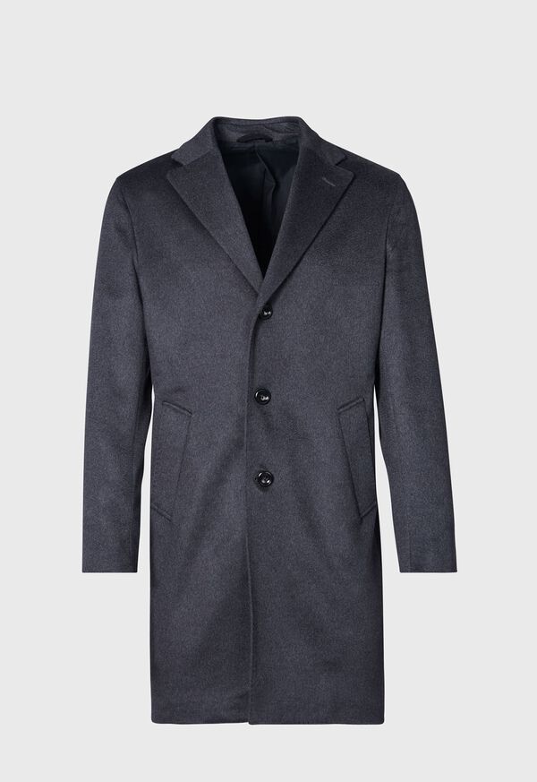 Cashmere Single Breasted Coat