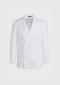 Paul Stuart Double Breasted Linen Blazer, thumbnail 1