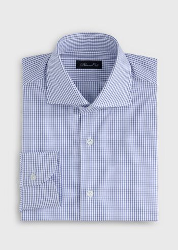Paul Stuart Micro Check Poplin Dress Shirt