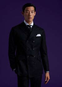 Paul Stuart Contrast Extreme Cutaway Collar Dress Shirt, thumbnail 4