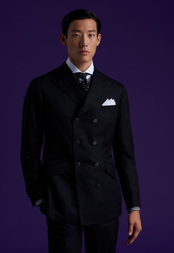 Paul Stuart Contrast Extreme Cutaway Collar Dress Shirt, image 4