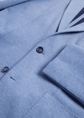 Paul Stuart Cotton & Cashmere Pique Soft Jacket