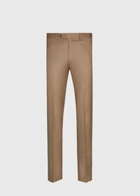 Paul Stuart Tan Super 120s Wool Pant, thumbnail 1