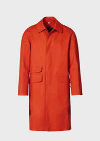 Paul Stuart Terracotta Bonded Raincoat, thumbnail 1