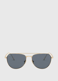 Paul Stuart Persol's Gold Aviator Sunglasses, thumbnail 1