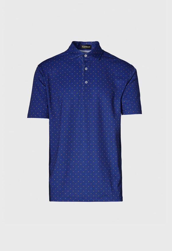 Paul Stuart Micro Dot Pique Performance Polo, image 1
