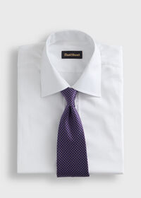 Paul Stuart Woven Silk Micro Jacquard Tie, thumbnail 2