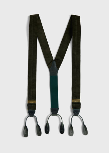 Paul Stuart Wide Wale Corduroy Braces