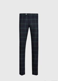 Paul Stuart Green Wool Plaid Pant, thumbnail 1