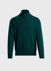 Paul Stuart Essential Cashmere Quarter Zip Sweater, thumbnail 1