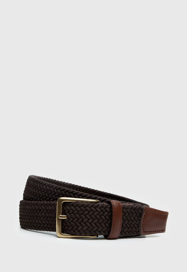 Paul Stuart Braided Stretch Nylon Belt, image 3