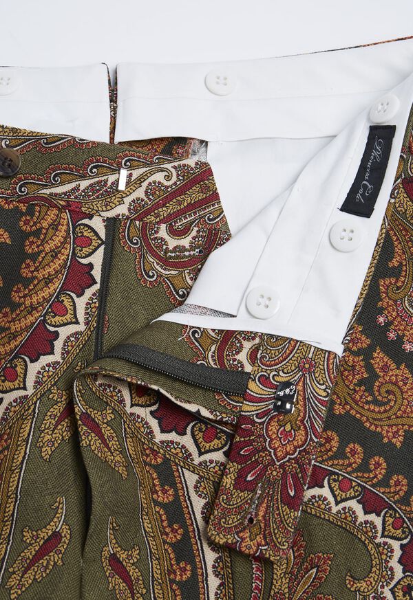 Paul Stuart Printed Paisley Pant, image 2