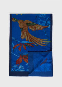 Paul Stuart <div>Lambswool Bird Scarf</div>, thumbnail 1