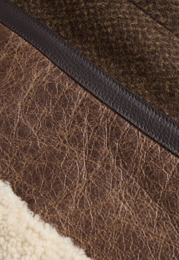 Paul Stuart Wool & Shearling Jacket, image 5