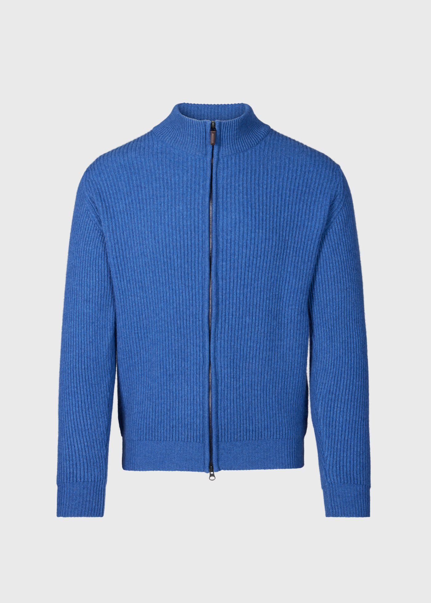 Cashmere Zip Cardigan