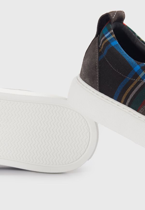 Paul Stuart Skate Suede and Textile Sneaker, image 5