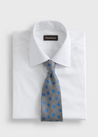 Paul Stuart Circle and Houndstooth Silk Tie, thumbnail 2