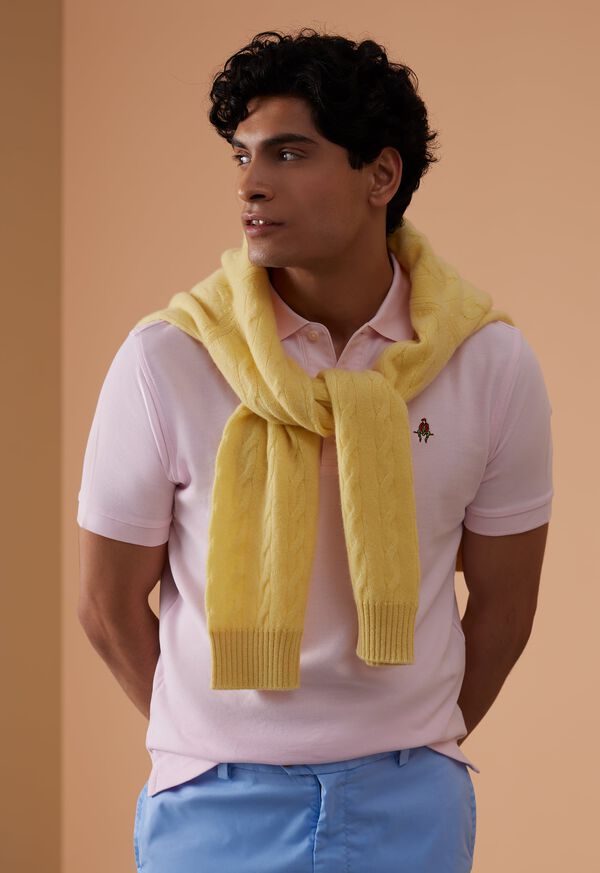 Paul Stuart Cotton Piqu&eacute; Logo Polo, image 2