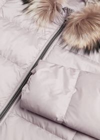 Paul Stuart Puffer Coat with Fur Trim, thumbnail 4