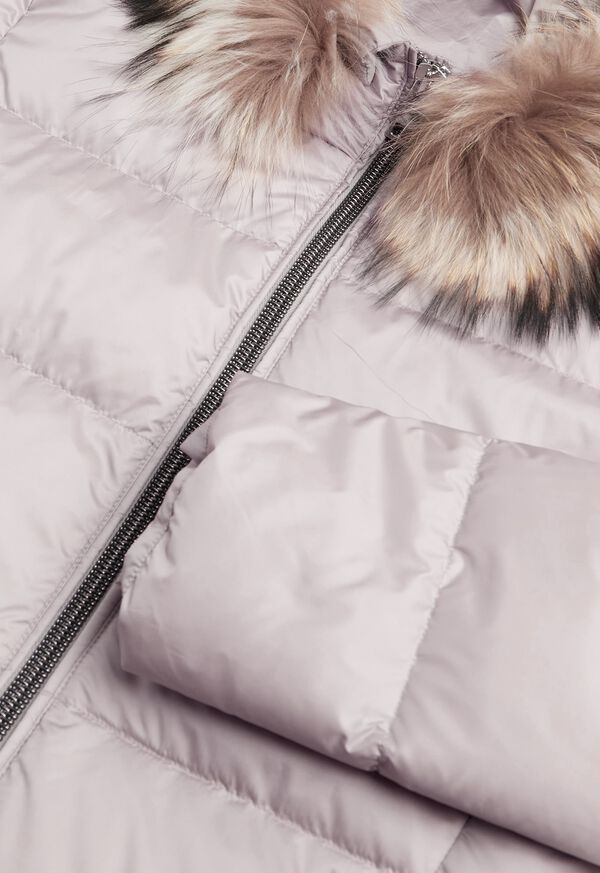 Paul Stuart Puffer Coat with Fur Trim, image 4