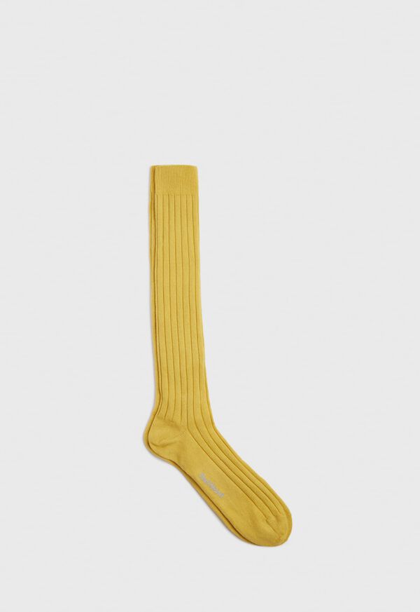 Paul Stuart Cashmere Ribbed Sock, image 1