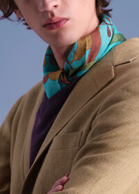 Paul Stuart Animal Print Bandana, thumbnail 2