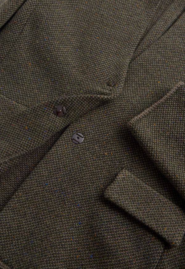 Paul Stuart Pique Knit Sweater Jacket, image 2