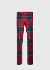 Paul Stuart Red Multi Plaid Pant, thumbnail 1