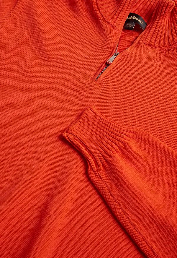 Paul Stuart Quarter Zip Sweater, image 2